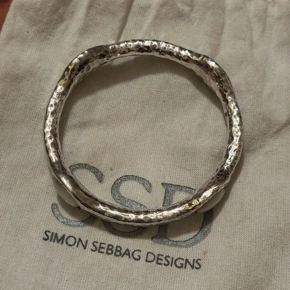 Simon Sebbag Silver Bracelet with MOP - Picture 4 of 8